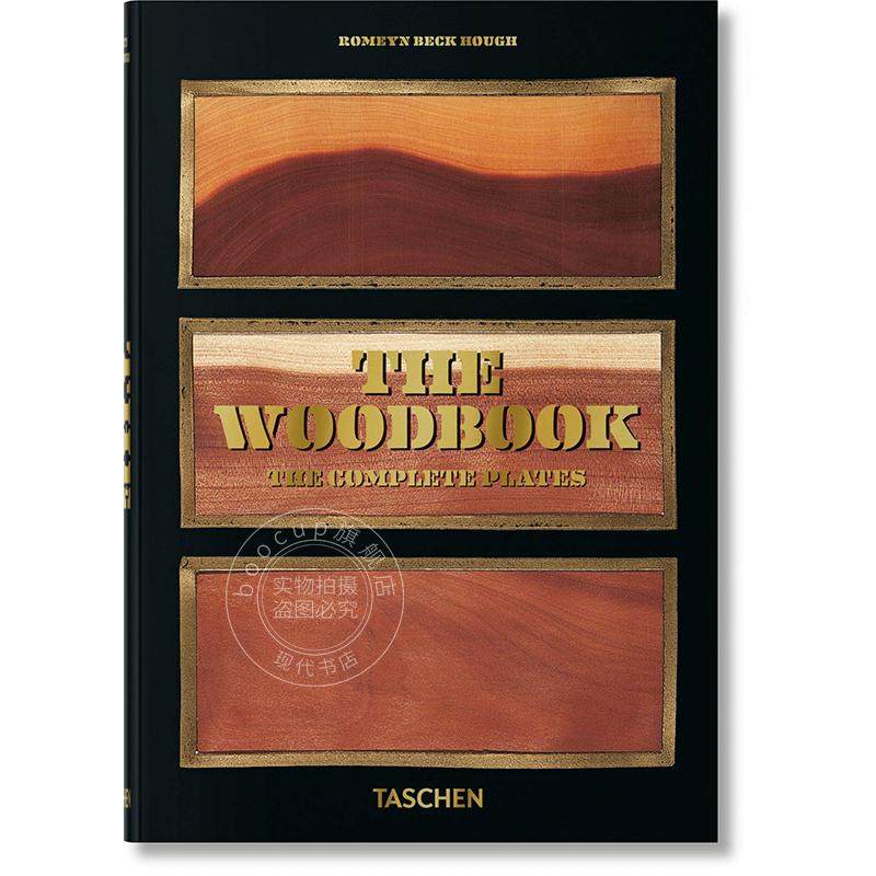 罗曼贝克霍夫 木头之书 多语种 塔森出版社Taschen 英文原版 Romeyn B. Hough. The Woodbook. The Complete Plates