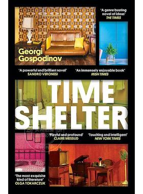 现货 时间避难所 2023布克国际奖短名单  英文原版 Time Shelter  Georgi Gospodinov