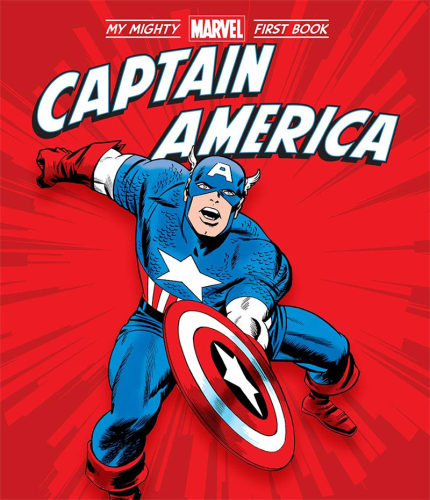 现货 美国队长 我的超级漫威英雄 儿童绘本故事书 英文原版 Captain America: My Mighty Marvel First Book