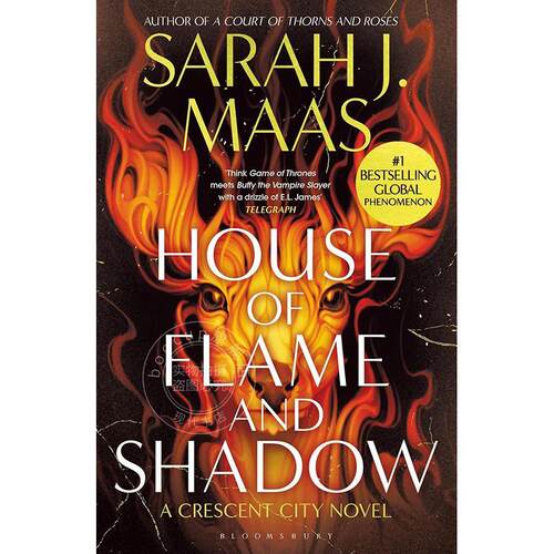 现货 火焰与阴影之屋 新月都市系列第三部 畅销奇幻小说 Sarah J Maas 新月都市系列英文原版House of Flame and Shadow:Crescent