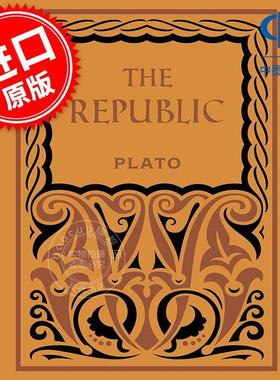 理想国Chartwell豪华版 柏拉图 Plato 英文原版 The Republic(Chartwell Deluxe Editions)