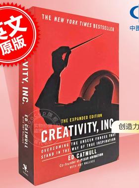 预售 创造力公司 埃德卡特穆尔 Ed Catmull 皮克斯创始人 英文原版 Creativity Inc