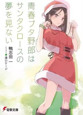 预售 台版轻小说 青春猪头少年不会梦到圣诞服女郎  鸭志田一 角川