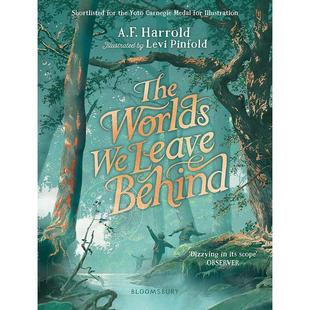 英文原版 The Worlds 遗落之境 Leave 儿童读物 Behind 2023卡内基插画奖短名单