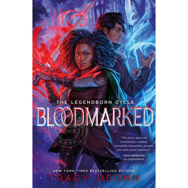 血痕 传奇人生第2部 Tracy Deonn 英文原版 Bloodmarked 奇幻小说
