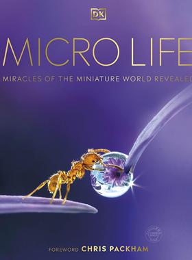 预售 DK 微生命百科 探索微观世界的奇迹 精装自然微生物图解科普  英文原版 Micro Life: Miracles of the Miniature World Revea