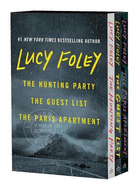 露西?福利作品合集 狩猎聚会 宾客名单 巴黎公寓 三部合集 英文原版 Lucy Foley Boxed Set