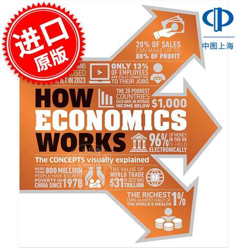 现货 经济学是如何运作的 DK出版社百科系列 经济学原理 英文原版 How Economics Works