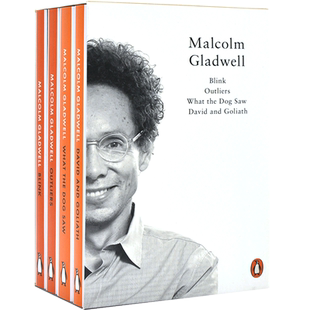 异类 大开眼界 逆转 眨眼之间 马尔科姆·格拉德威尔 合集套装 英文原版 The Gladwell Collection 与陌生人交谈作者 平装