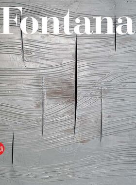 预售 卢西奥·丰塔纳：雕塑、绘画、布景全集目录 进口艺术 英文原版 Lucio Fontana: Catalogue Raisonne Di Sculture, Dipinti,