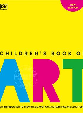 现货 儿童艺术启蒙书 DK艺术图解百科 精装儿童读物 英文原版 Childrens Book of Art
