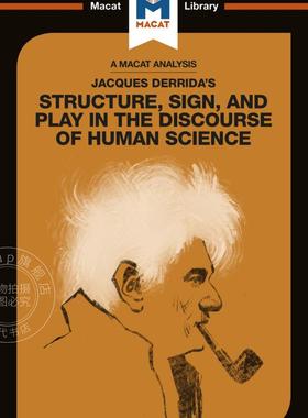 预订 按需印刷 雅克·德里达在人文科学话语中的结构，符号和作用分析An Analysis of Jacques Derrida's Structure  Sign  and Pl