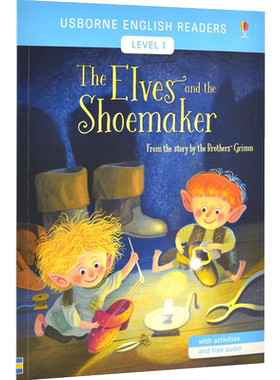 The Elves and the Shoemaker 英语原版 Usborne出版 精灵和鞋匠 儿童阶梯读物 中图