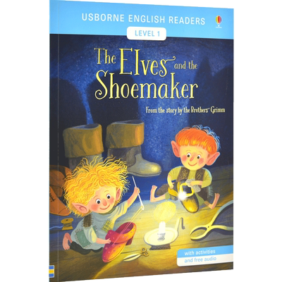 The Elves and the Shoemaker 英语原版 Usborne出版 精灵和鞋匠 儿童阶梯读物 中图