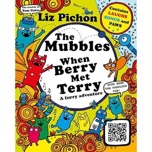 When 儿童读物 The 姆布尔斯：当贝瑞遇见特瑞 Berry Pichon Terry Liz 9岁 英文原版 Met Mubbles