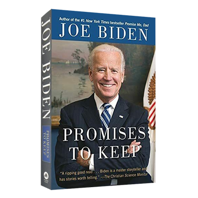 预售 拜登自传: 信守诺言 英文原版 Promises to Keep: On Life and Politics 乔·拜登传记 Joe Biden 自传回忆录 纽约时报畅中图