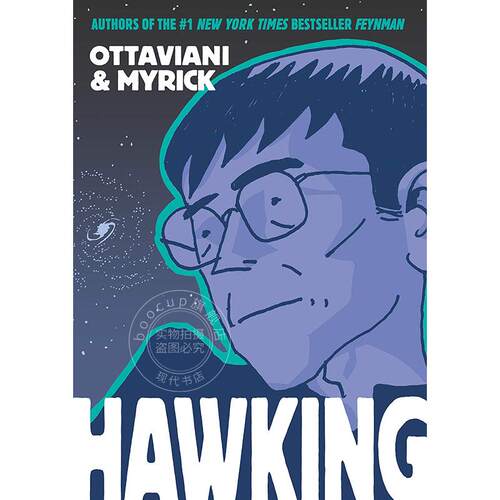现货 霍金 Jim Ottaviani科学家自传漫画系列 英文原版 Hawking