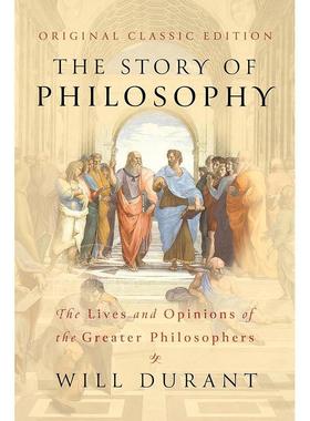 预售 哲学的故事 威尔·杜兰特 Will Durant The Story of Philosophy