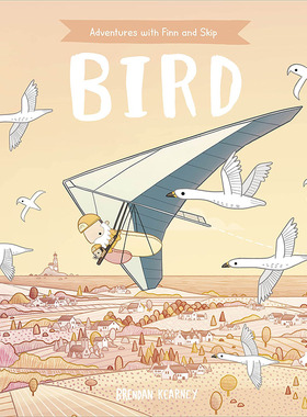 现货 芬恩与斯基普的冒险 鸟类 儿童绘本故事书 Brendan Kearney 英文原版 Adventures with Finn and Skip: Bird Dk出版社