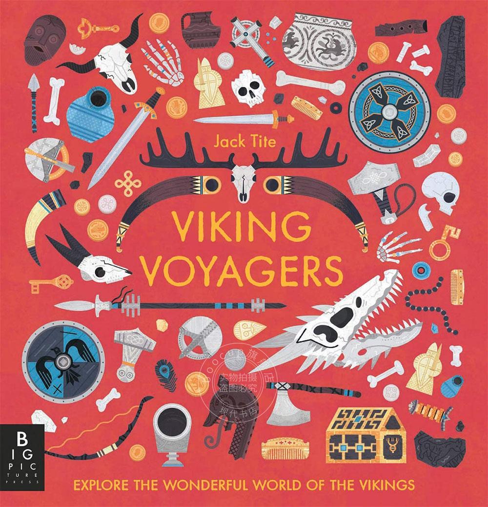 维京海盗 历史科普绘本 Jack Tite 英文原版 Viking Voyagers