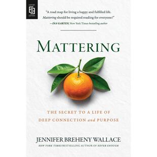 存在意义 深度联结与生命意义的奥秘 Jennifer Breheny Wallace 英文原版 Mattering