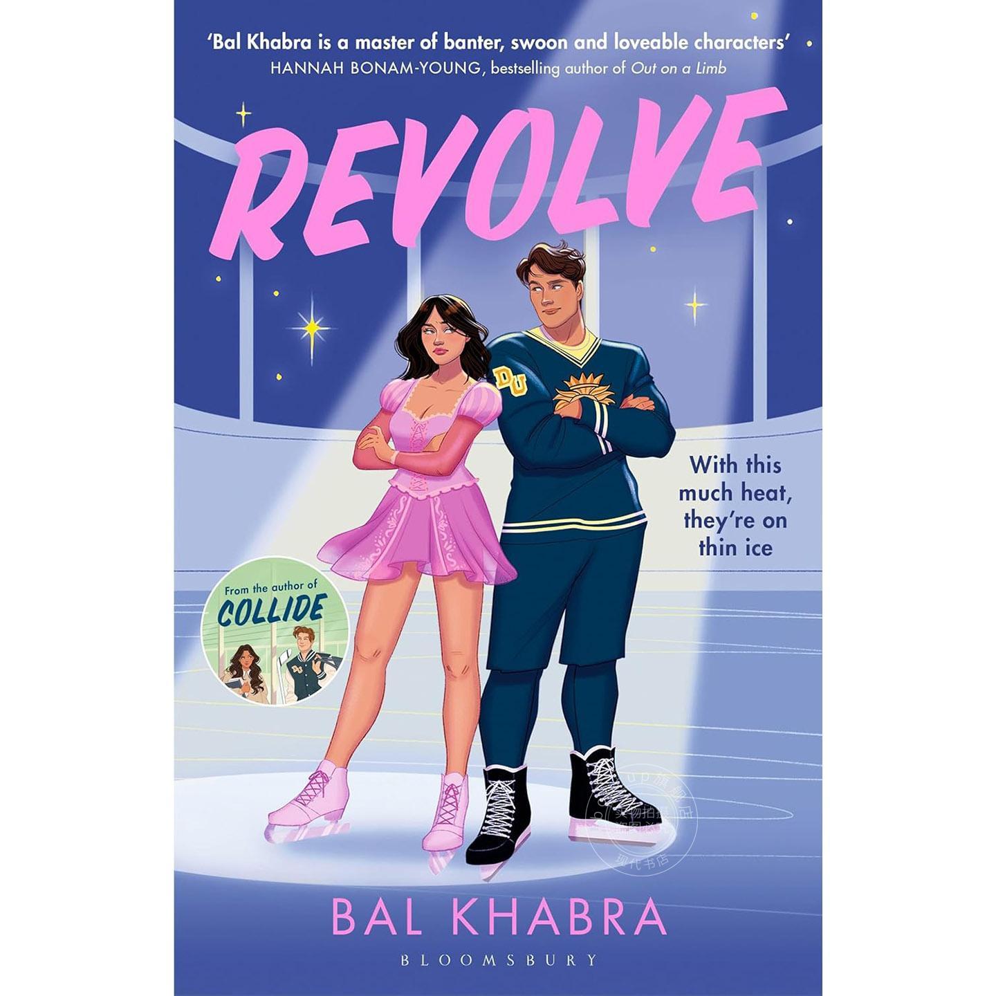 旋转 碰撞Collide作者 Bal Khabra 北美晋江文学 外国言情小说 英文原版 Revolve