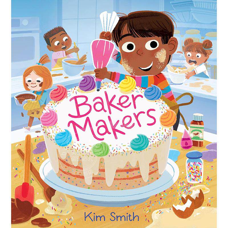 烘培师 儿童绘本故事书 kim smith 英文原版 baker makers 4-8岁