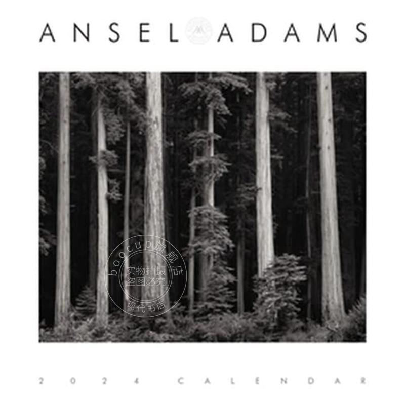 安塞尔·亚当斯2024年周历 英文原版 Ansel Adams 2024 Engagement Calendar
