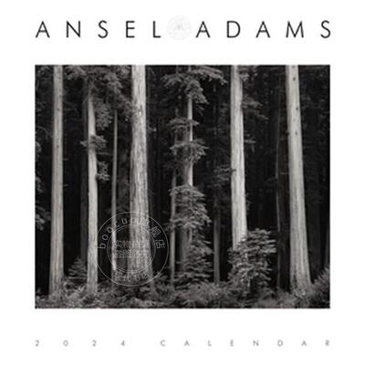 安塞尔·亚当斯2024年周历 英文原版 Ansel Adams 2024 Engagement Calendar