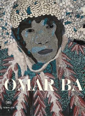 预售 欧玛巴 Skira Paris Simon Njami 艺术画册 英文原版 Omar Ba