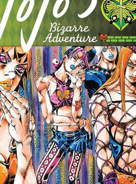 预售 乔乔的奇异冒险：第六部石之海第5卷 荒木飞吕彦 英文原版漫画 JoJo's Bizarre Adventure: Part6 Stone Ocean  Vol.5