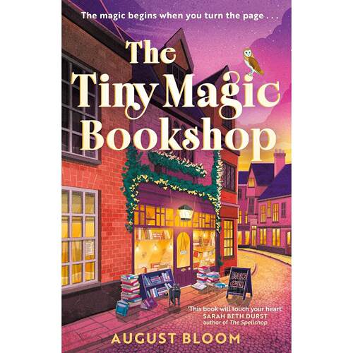 小小魔法书店1 奇幻暖心小说 奥古斯特·布鲁姆 August Bloom 英文原版 The Tiny Magic Bookshop