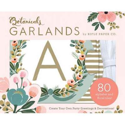 现货 英文原版 Botanicals Garlands