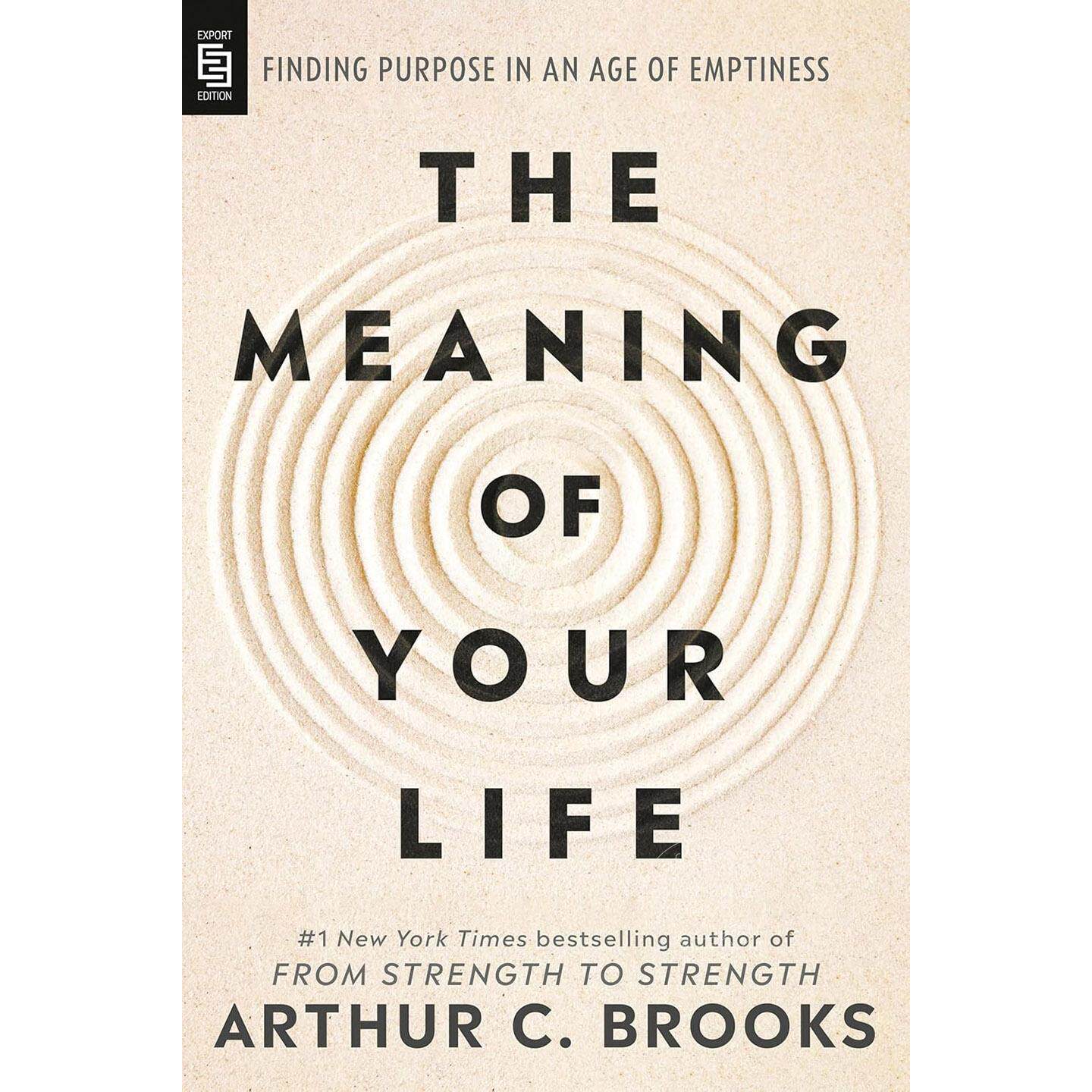 生命的意义：在空虚的时代寻找人生目标 Arthur C. Brooks 英文原版 The Meaning of Your Life: Finding Purpose in an Age of Em