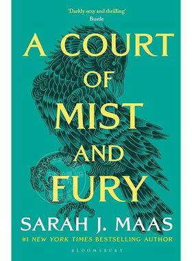 现货 仙灵王庭纪2 迷雾与怒火之庭 莎拉·J·马斯 Sarah J. Maas 奇幻小说 英文原版 A Court of Mist and Fury