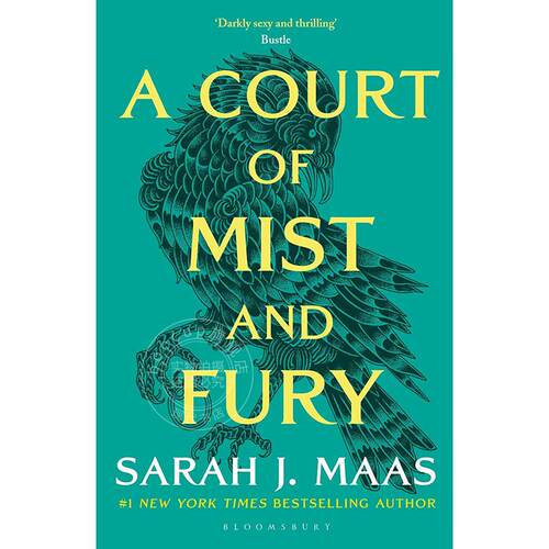 现货 仙灵王庭纪2 迷雾与怒火之庭 莎拉·J·马斯 Sarah J. Maas 奇幻小说 英文原版 A Court of Mist and Fury
