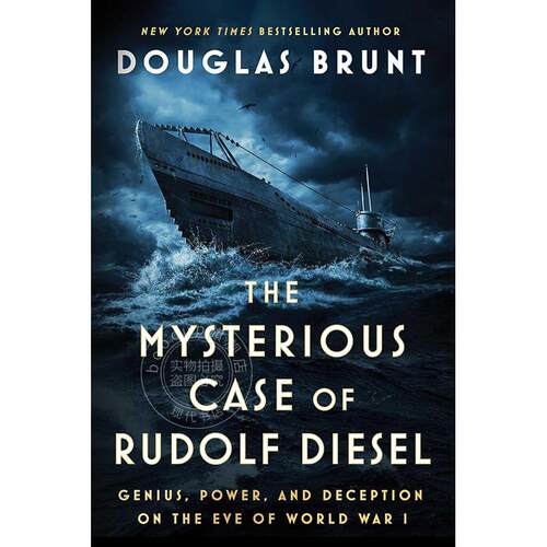 现货 鲁道夫·迪塞尔的神秘案件 Douglas Brunt 道格拉斯·布伦特 失踪迷案 英文原版 The Mysterious Case of Rudolf Diesel