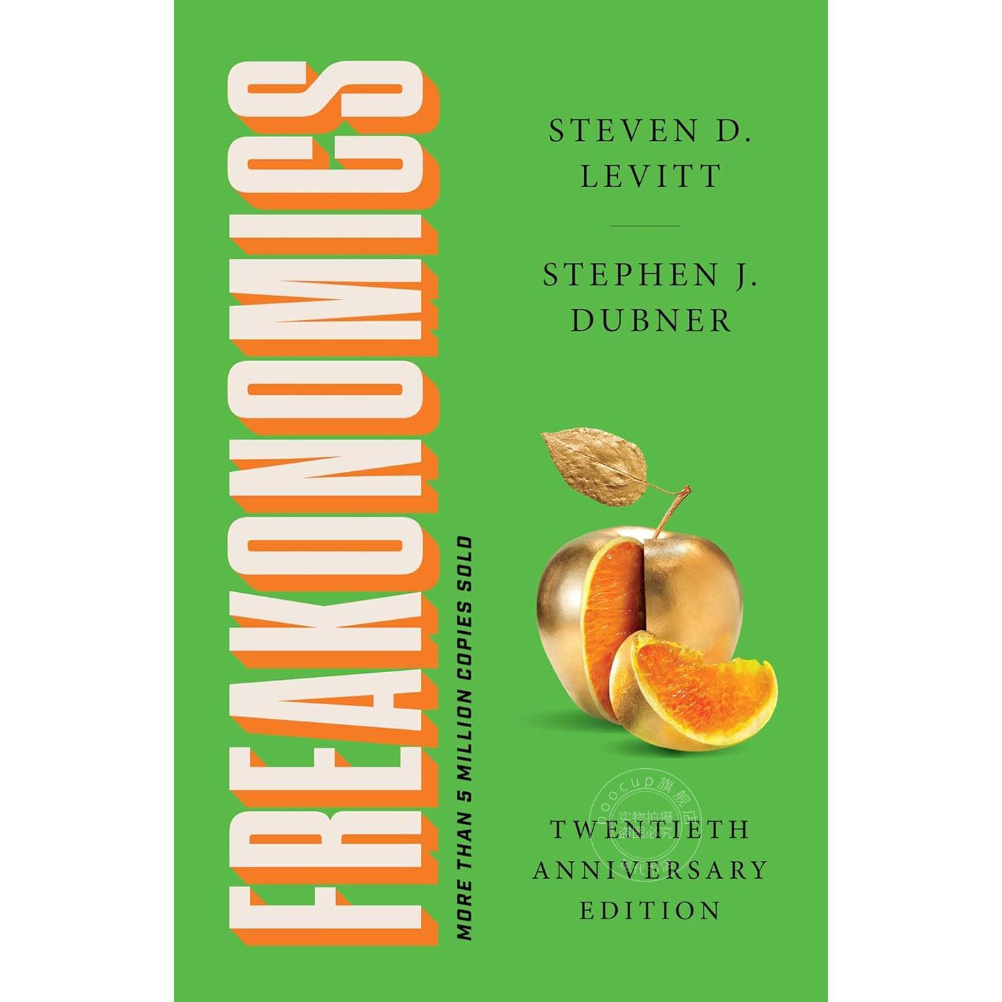 魔鬼经济学 20周年纪念版 史蒂芬·列维特 Steven D. Levitt 英文原版 Freakonomics 20th Anniversary Edition