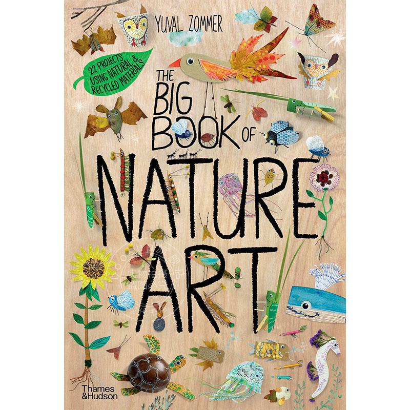 自然艺术大书 儿童科普绘本故事书 Yuval Zommer 英文原版 The Big Book of Nature Art