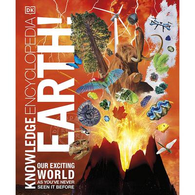 现货 地球百科全书 DK出品 精装科普读物  英文原版 Knowledge Encyclopedia Earth!