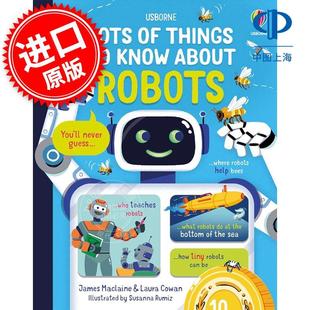 Maclaine 许多知识 James Robots 9岁 关于机器人 About 英文原版 儿童科普启蒙读物 Things Lots Know