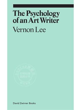 预售 艺术作家的心理 英文原版 艺术画册 The Psychology of an Art Writer