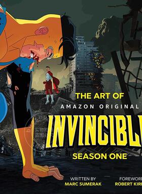 现货 无敌少侠第一季艺术设定集 英文原版 The Art of Invincible Season 1