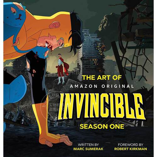 现货 无敌少侠第一季艺术设定集 英文原版 The Art of Invincible Season 1