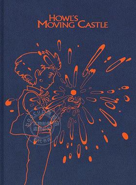 现货 哈尔的移动城堡速写本 吉卜力工作室 动画电影周边  英文原版 Howl's Moving Castle Sketchbook