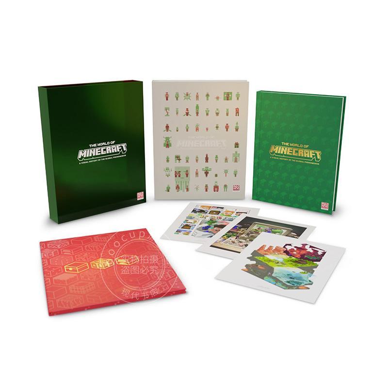 我的世界游戏世界幕后史豪华版 Mojang AB 英文原版 The World of Minecraft