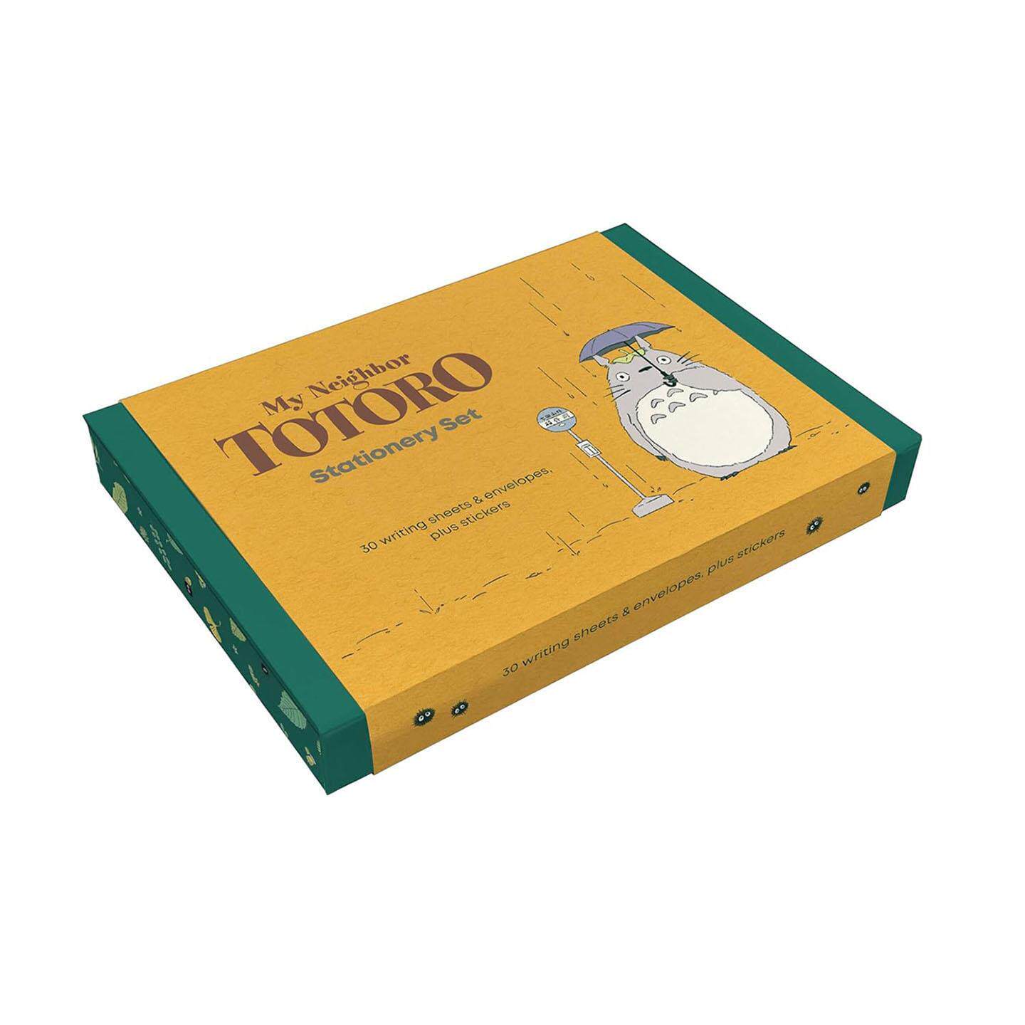 现货 吉卜力工作室龙猫文具套装 文创周边 英文原版 Studio Ghibli My Neighbor Totoro Stationery Set
