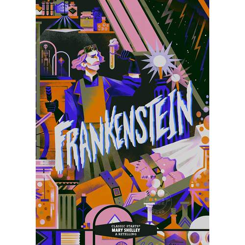 现货 弗兰肯斯坦 Classic Starts系列 玛丽·雪莱 Mary Shelley 精装 英文原版 Classic Starts: Frankenstein