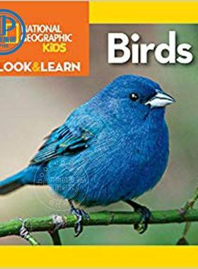 国家地理儿童观察与学习：鸟类 英文原版 National Geographic Kids Look and Learn: Birds 纸板书
