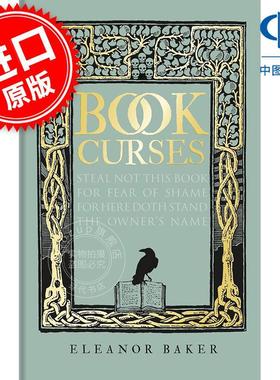 书籍诅咒 Eleanor Baker Bodleian Library出版社 英文原版 Book Curses